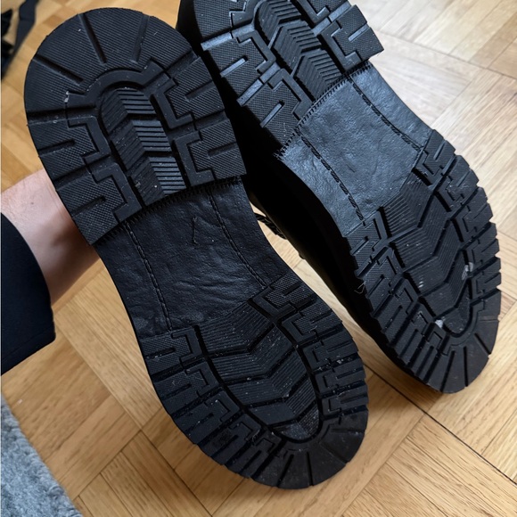 Black Leather Men's Shoes - Picture 4 of 4